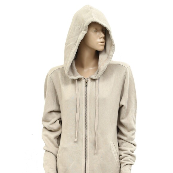 Free People Redwood Cardi Jacket Hoodie Top Soft Cotton Zip-up Slouchy S 283974 - Picture 6 of 12